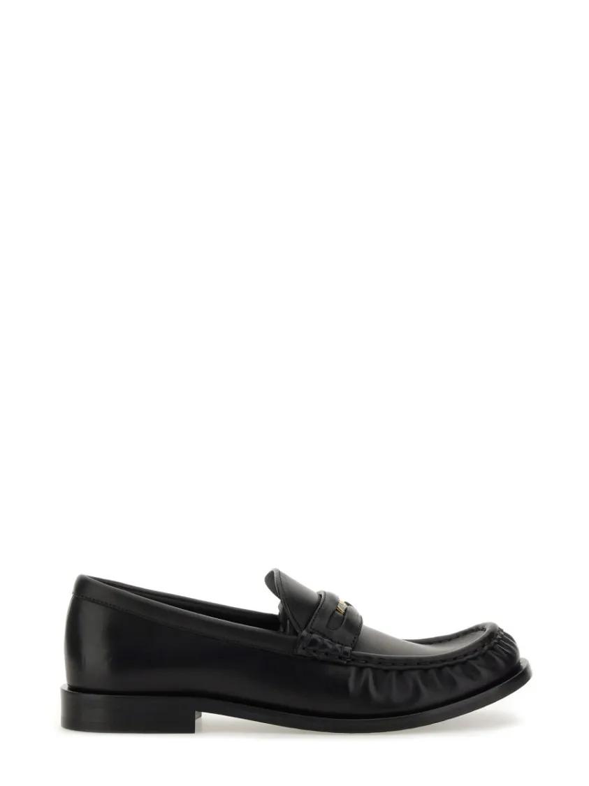 - "Cadet" Moccasin in zwart