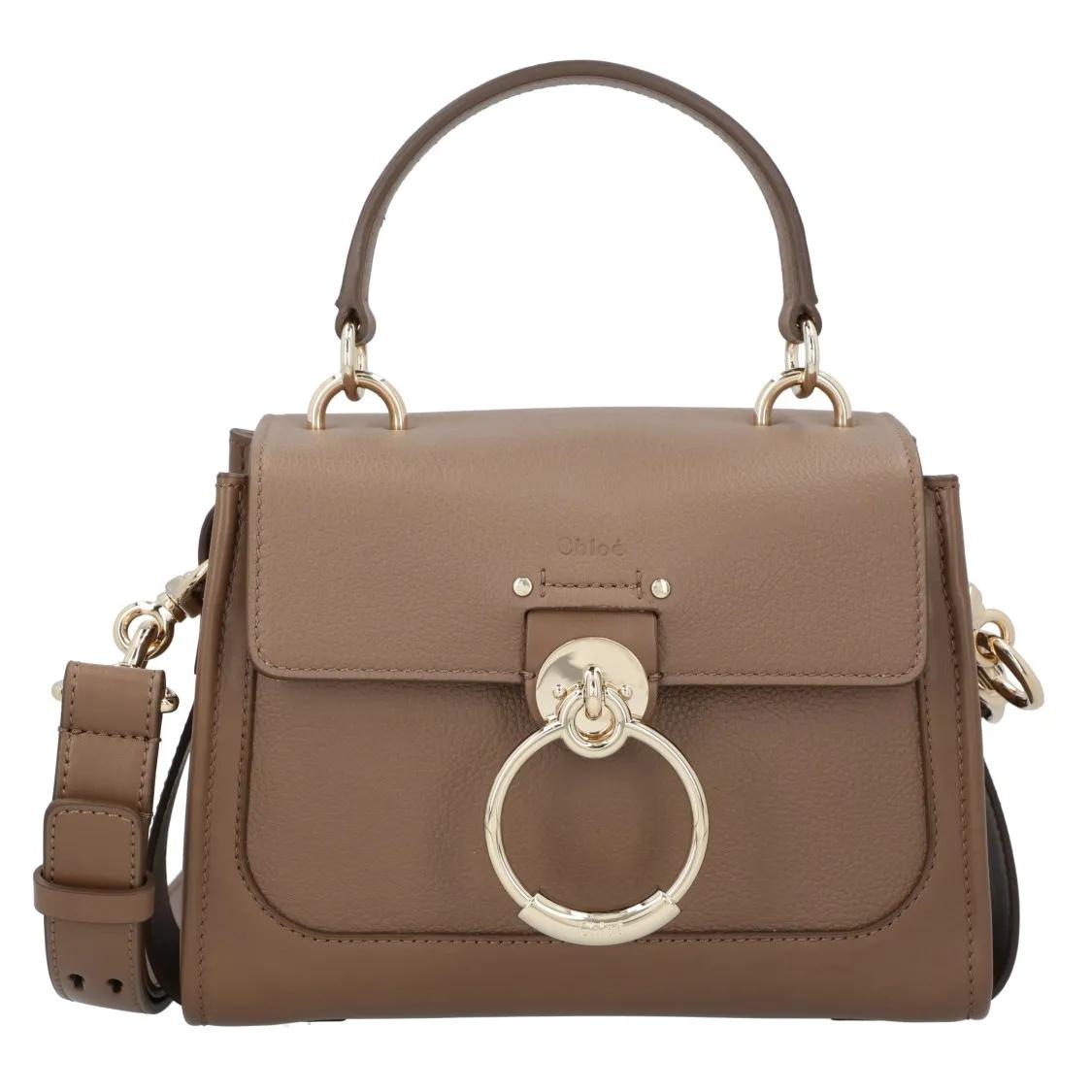 Chloé Hobo bags - Tess Mini Bag Brown in bruin