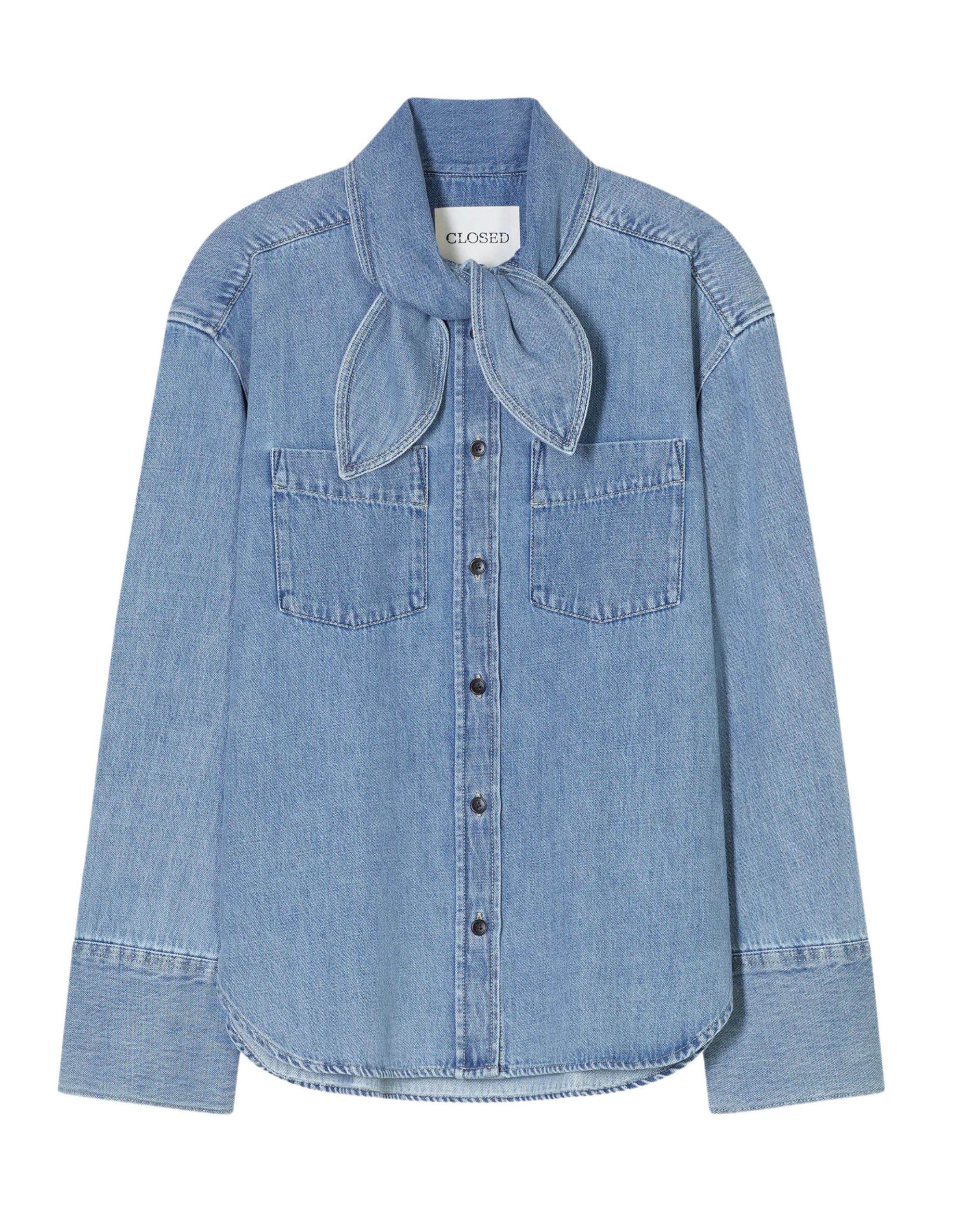 Closed Scarf shirt blouses c94789-16f-3x