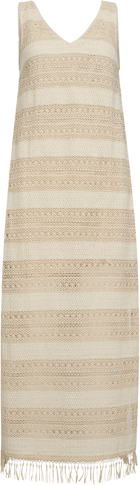 Co'Couture Carlycc crocket dress bone