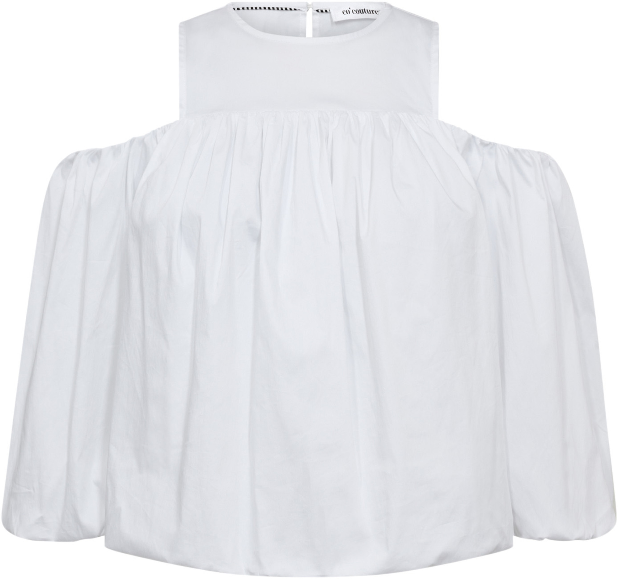 Co'Couture Sannacc balloon blouse white
