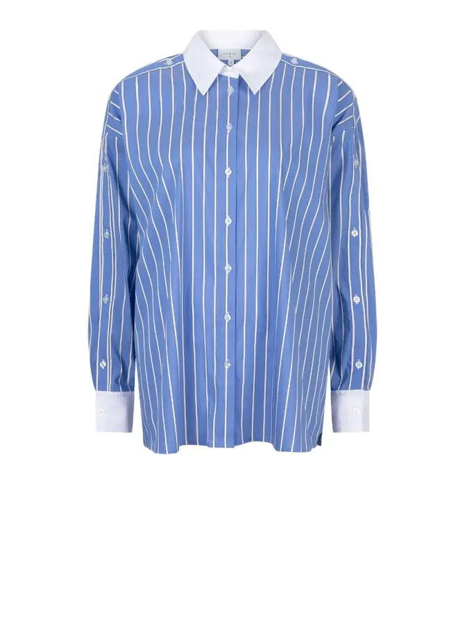 Dante 6 D6 dandy pinstripe shirt