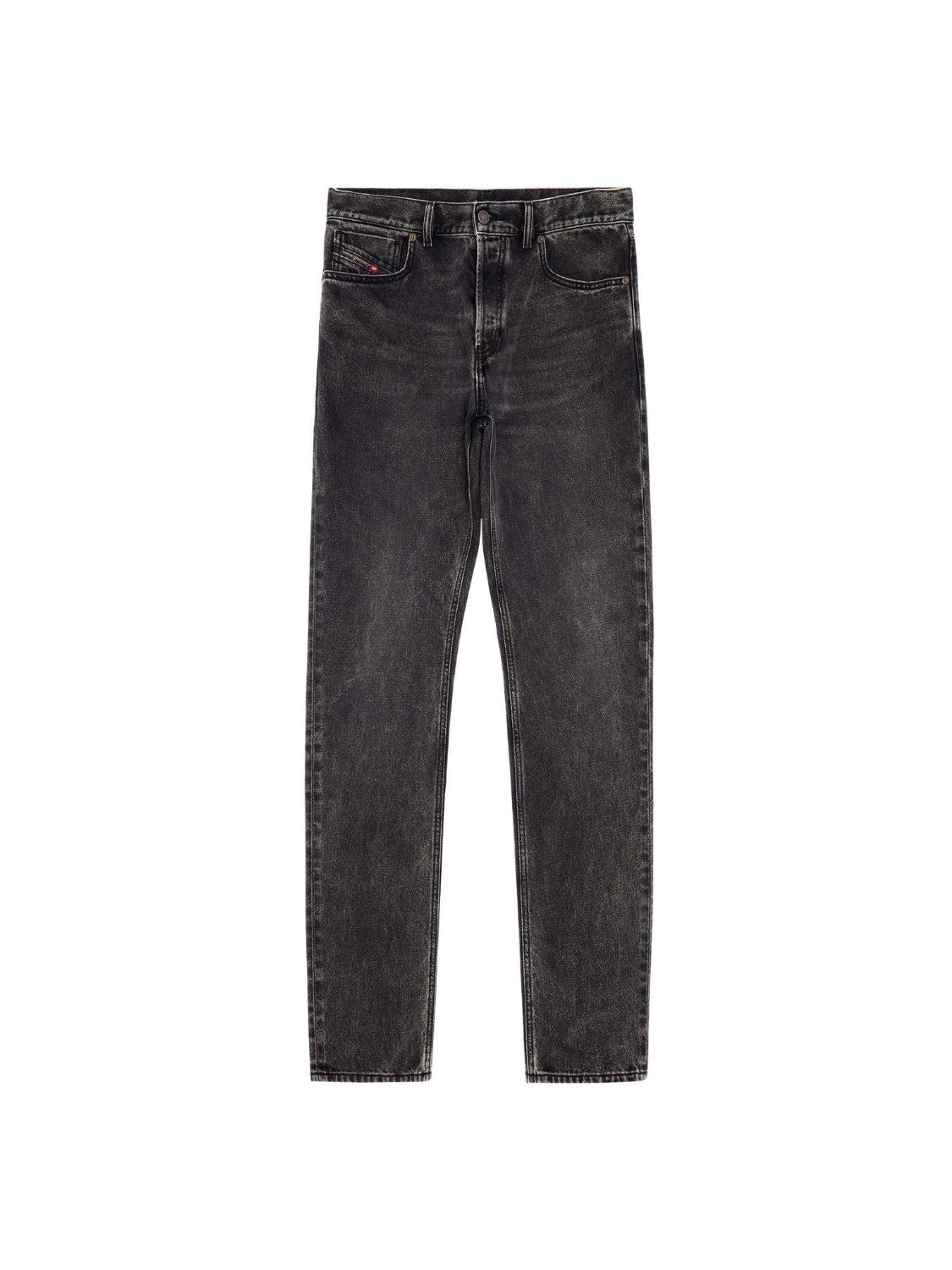 Diesel D-sark zwart gewassen jeans