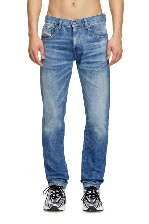 Diesel D-strukt 09l19 medium washed jeans heren denim slim fit - die