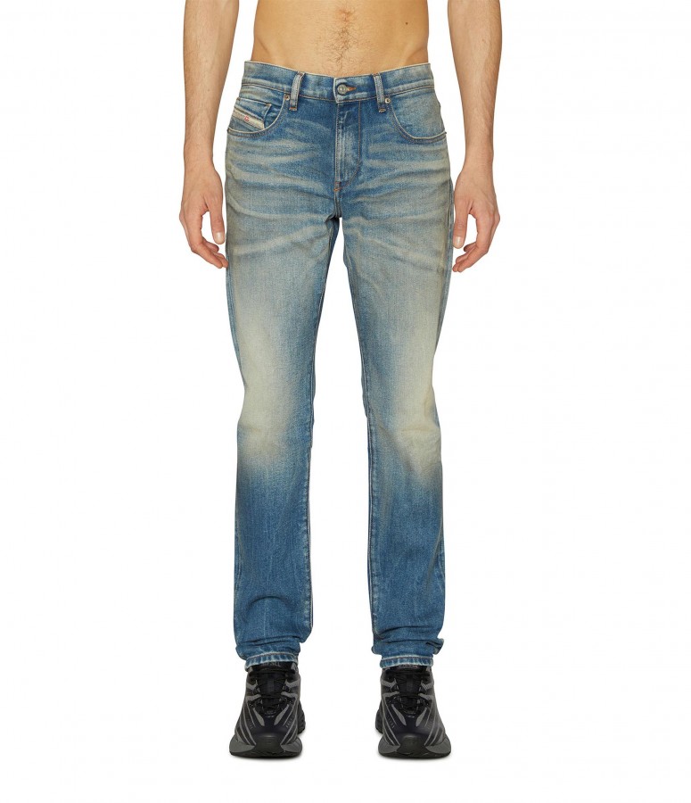Diesel D-strukt 09l30 heren denim tapered fit - die