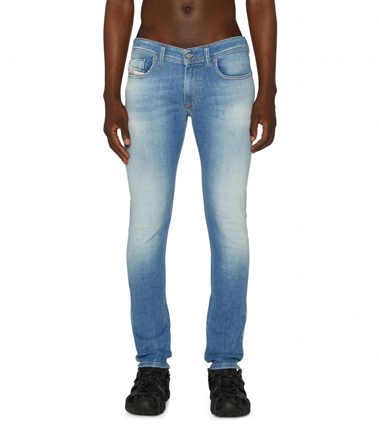Diesel Sleenker 0bmbq - heren denim strak model die