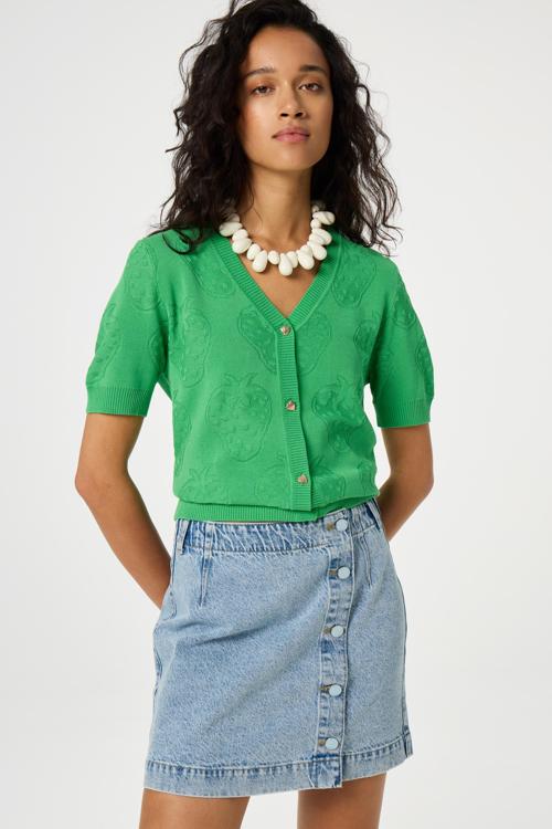 Fabienne Chapot Vest Maddy | Green apple