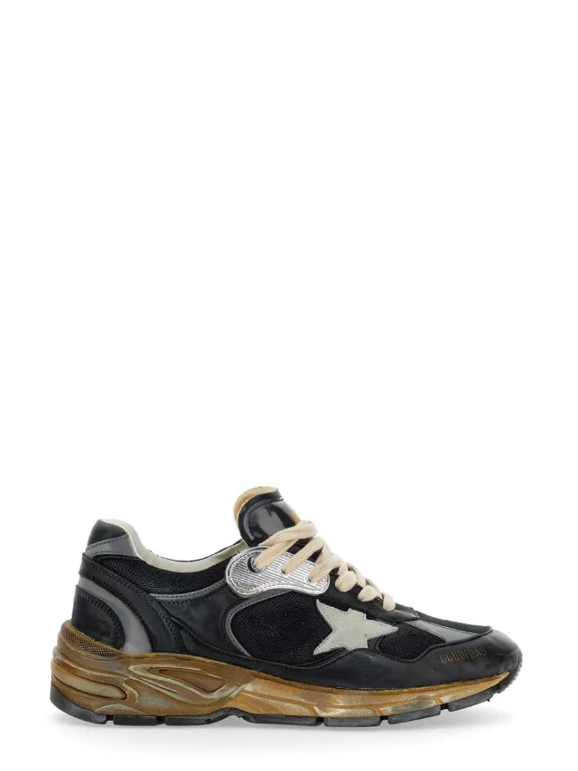 Golden Goose Low-Top Sneakers - "Running Dad" Sneakers in zwart