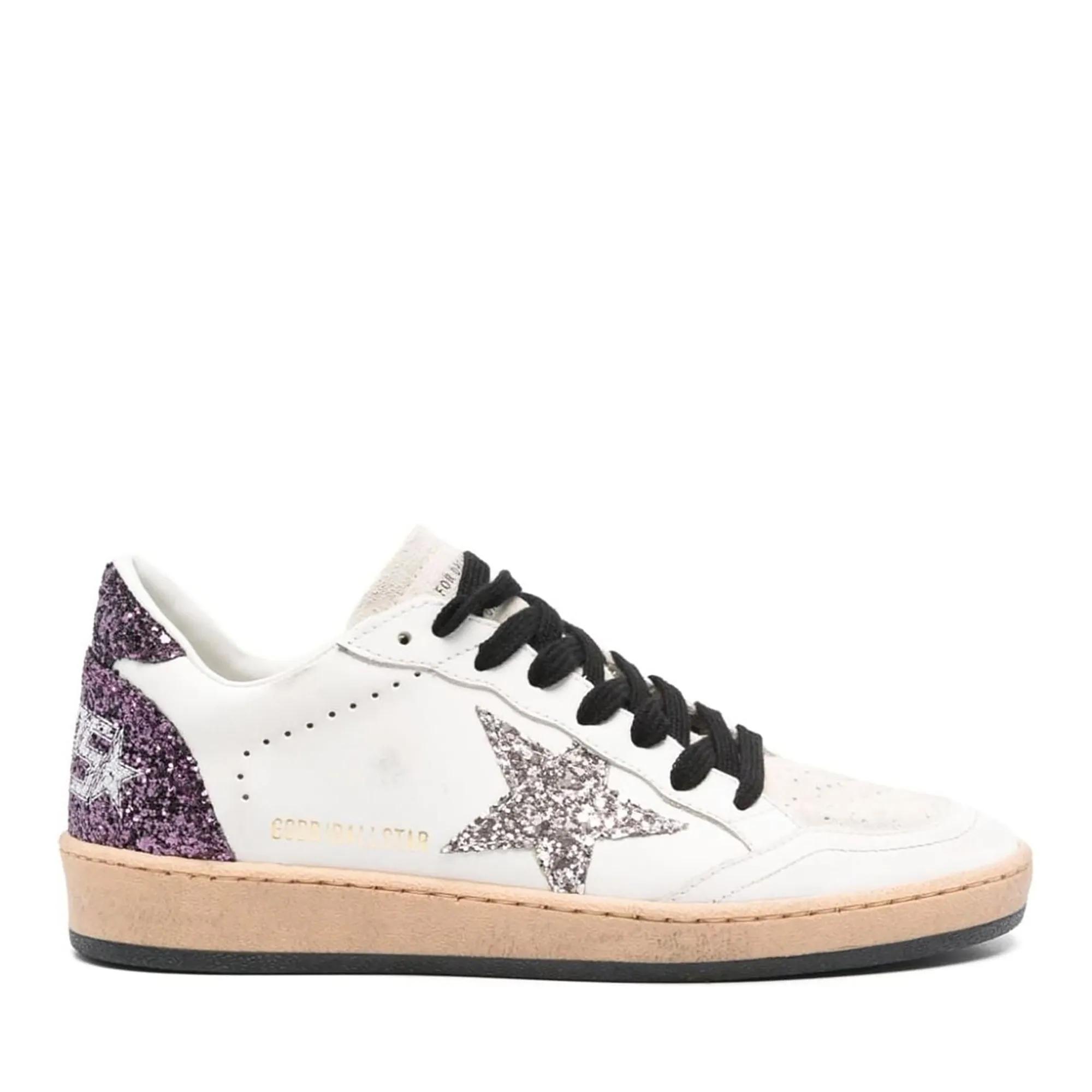Golden Goose Low-Top Sneakers - Sneakers Ball Star White in beige