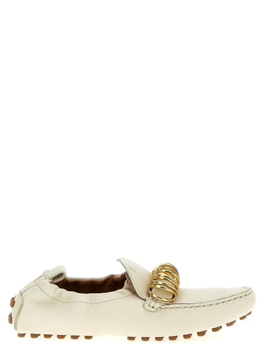- 'Gommino' Loafers in beige