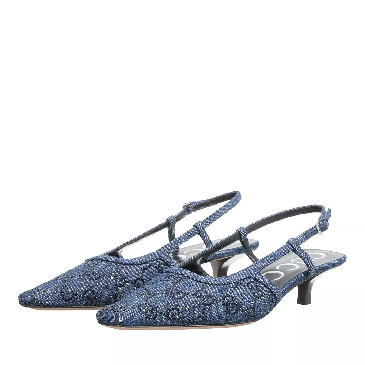 Gucci Pumps & high heels - GG Denim Pumps in blauw