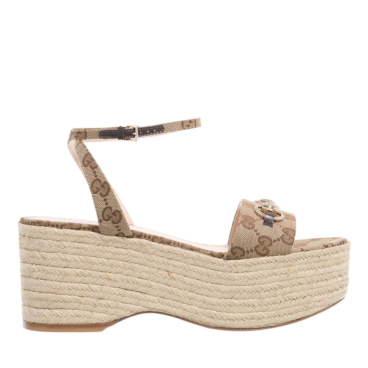 Gucci Sandalen - Sandal Horsebit in beige