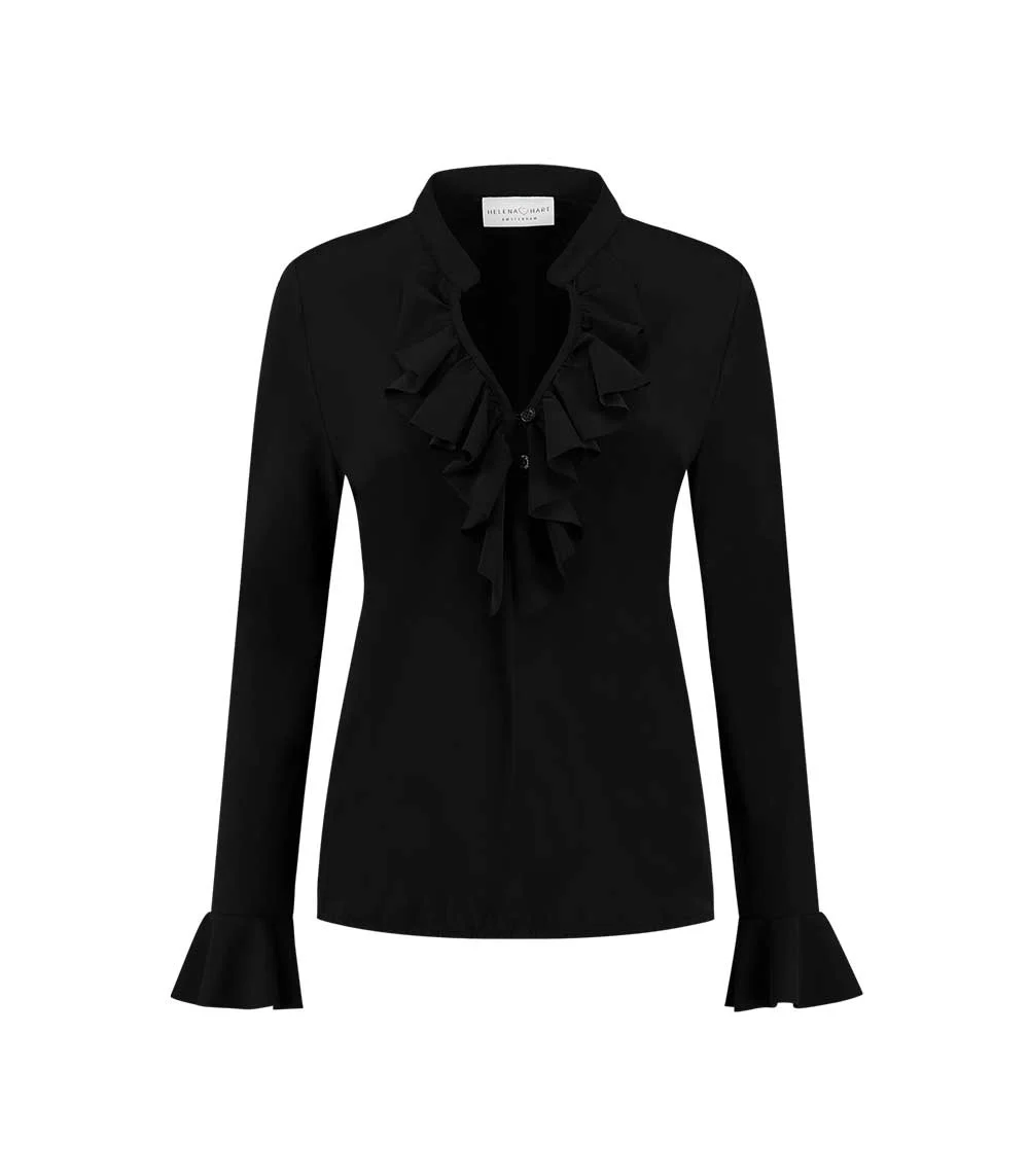 Helena Hart Blouse ruche 7257