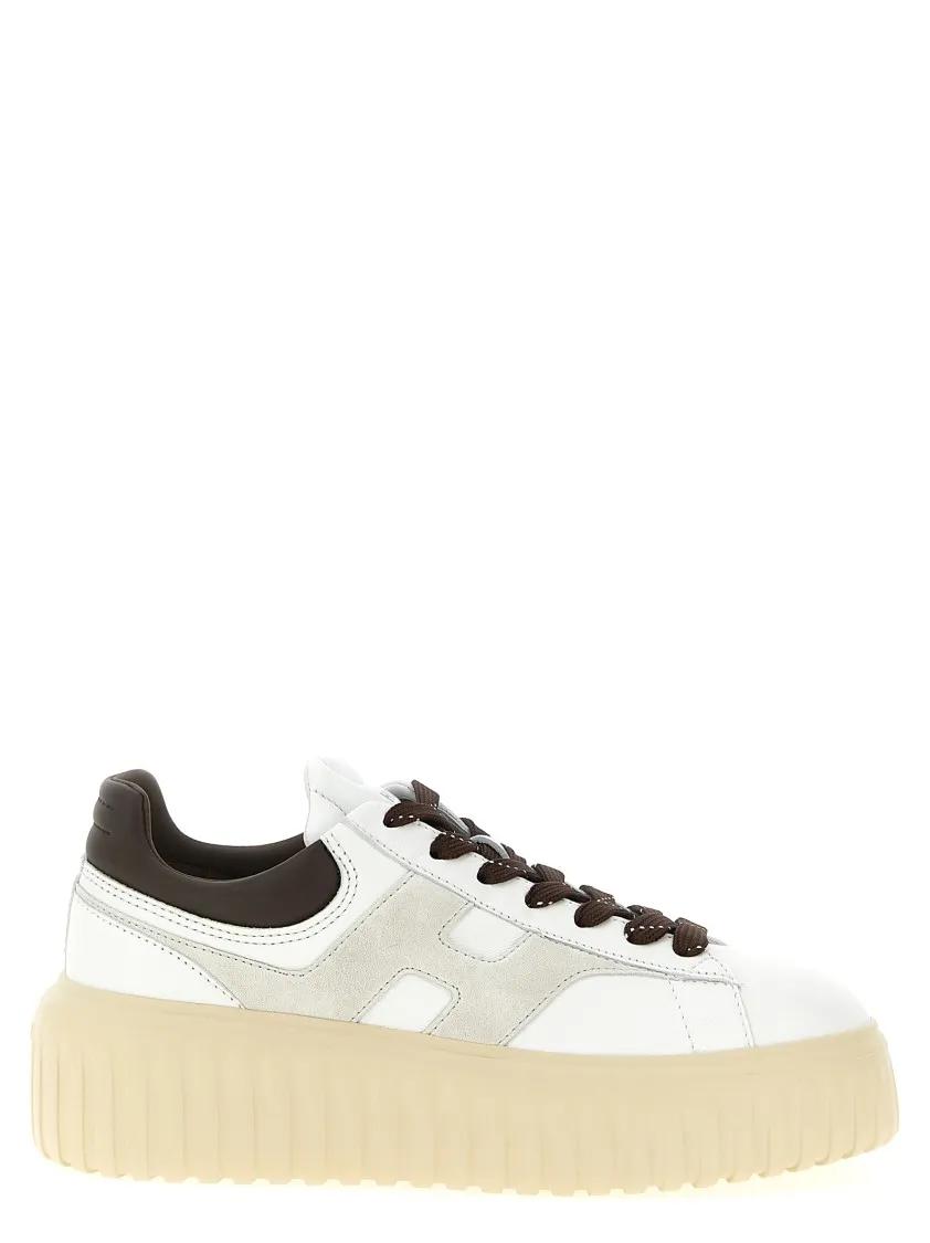 Hogan Low-Top Sneakers - H-Stripes' Sneakers in wit