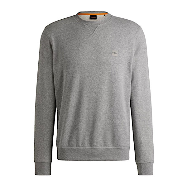 Hugo Boss Trui westart open grey