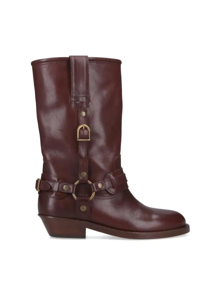 Isabel Marant Boots - "Heiko" Boots - Brown in bruin