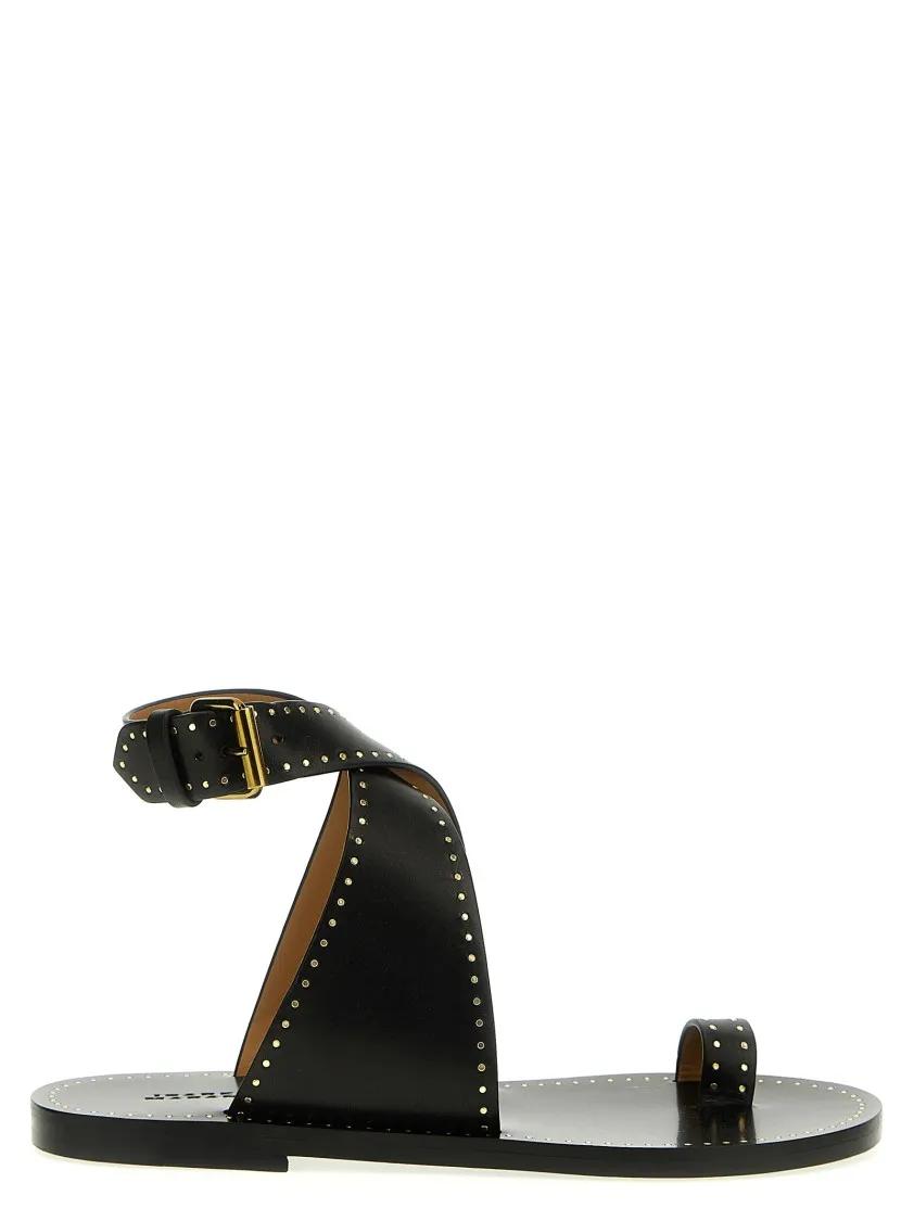 Isabel Marant Sandalen - 'Jools' Sandals in zwart
