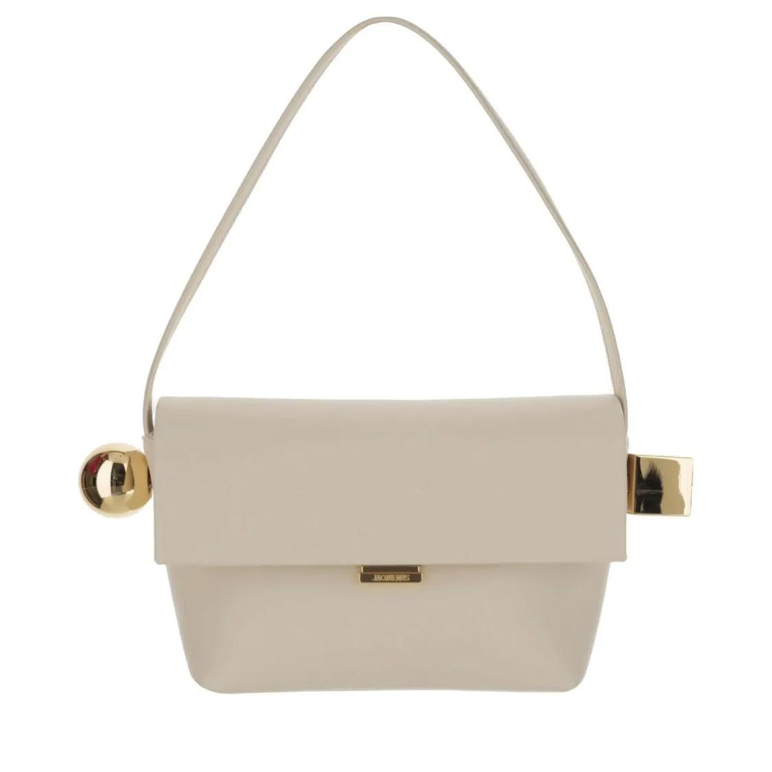 Jacquemus Crossbody bags - Le Rond Carré Bag in beige