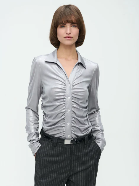Jane Lushka Blouse luisa blouse silver