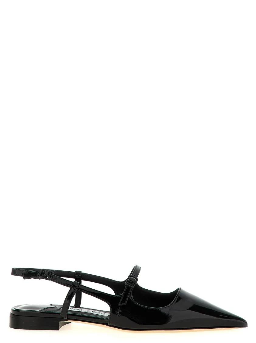 Jimmy Choo Hoge hakken - 'Didi' Slingback in zwart