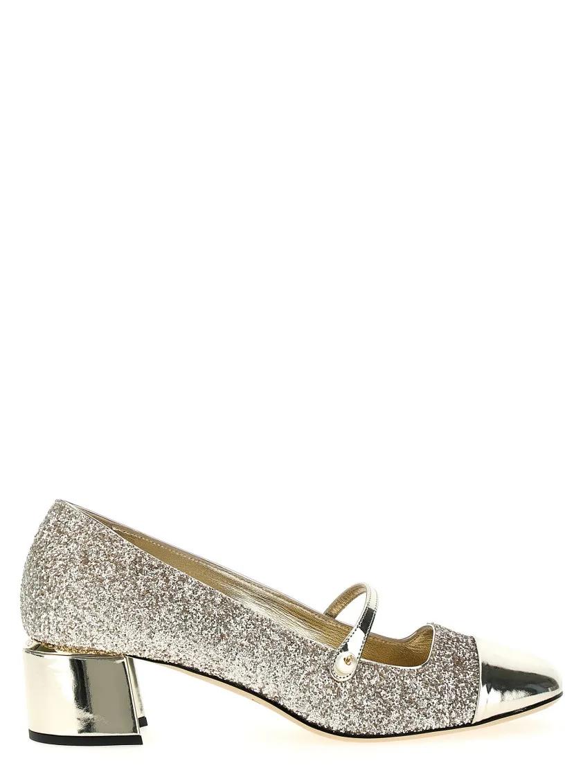 Jimmy Choo Hoge hakken - 'Elisa' Pumps in grijs