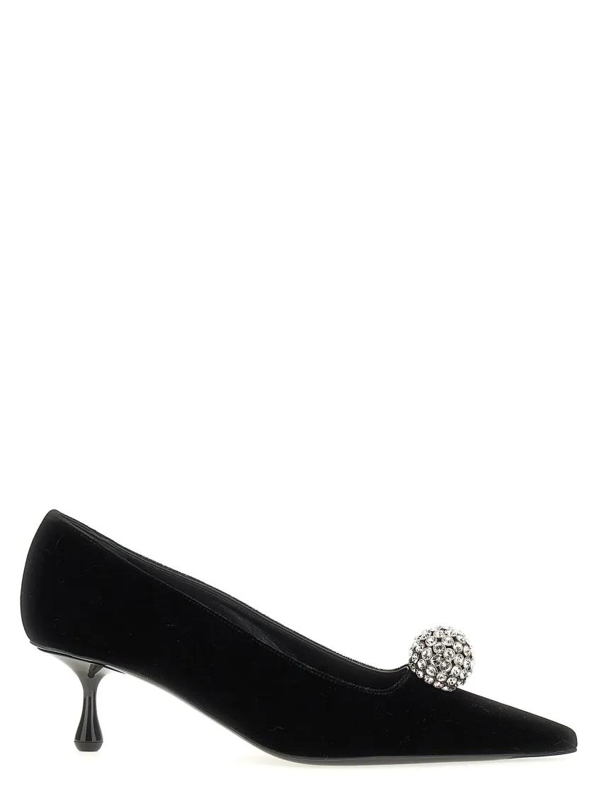 Jimmy Choo Hoge hakken - 'Orb Pump 50' Pumps in zwart