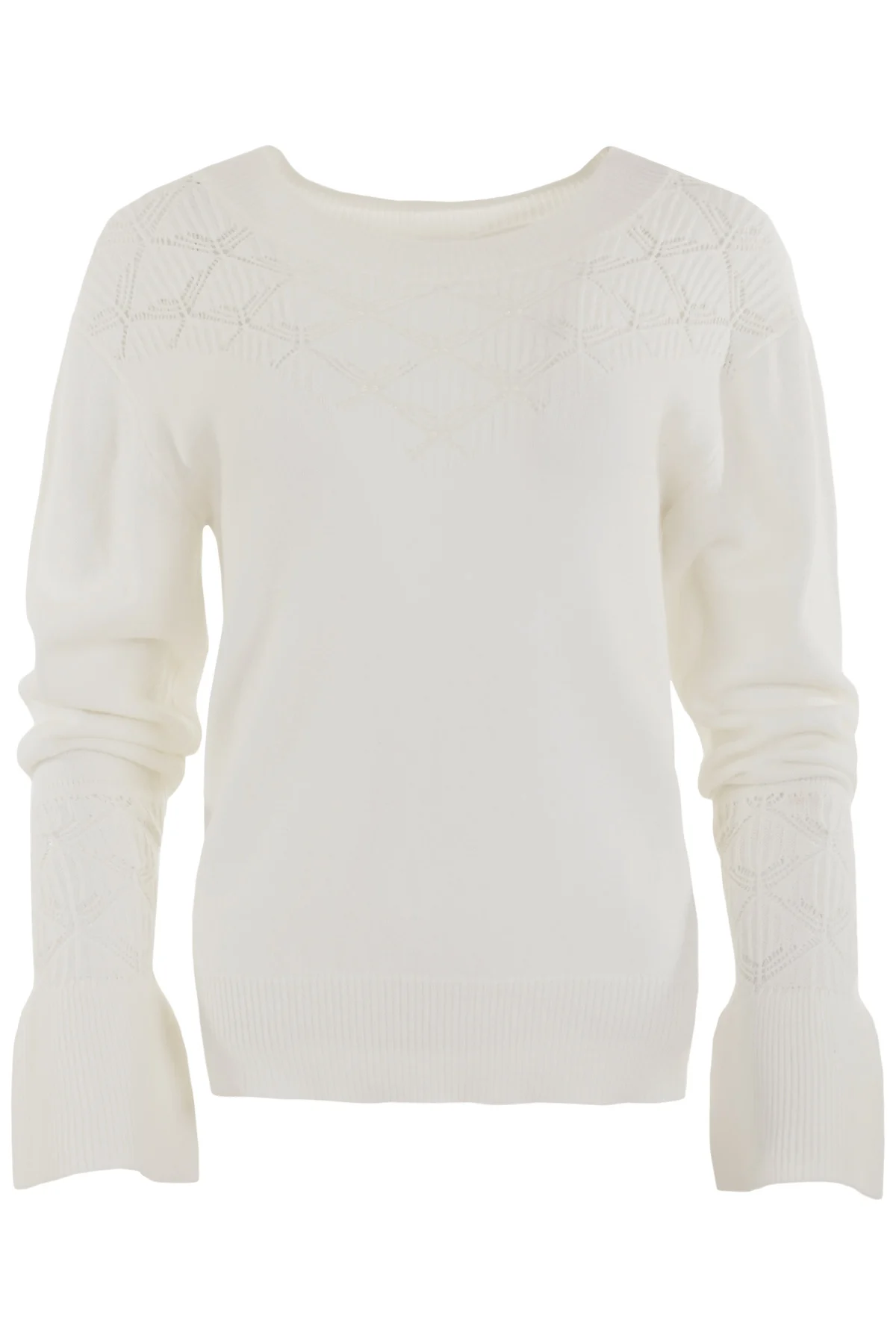 MAICAZZ Knits hilary trui off white wi 23.70.214
