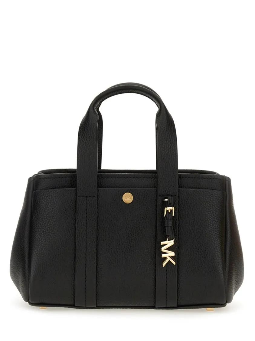 Michael Kors Hobo bags - Leather "Romee" Bag in zwart
