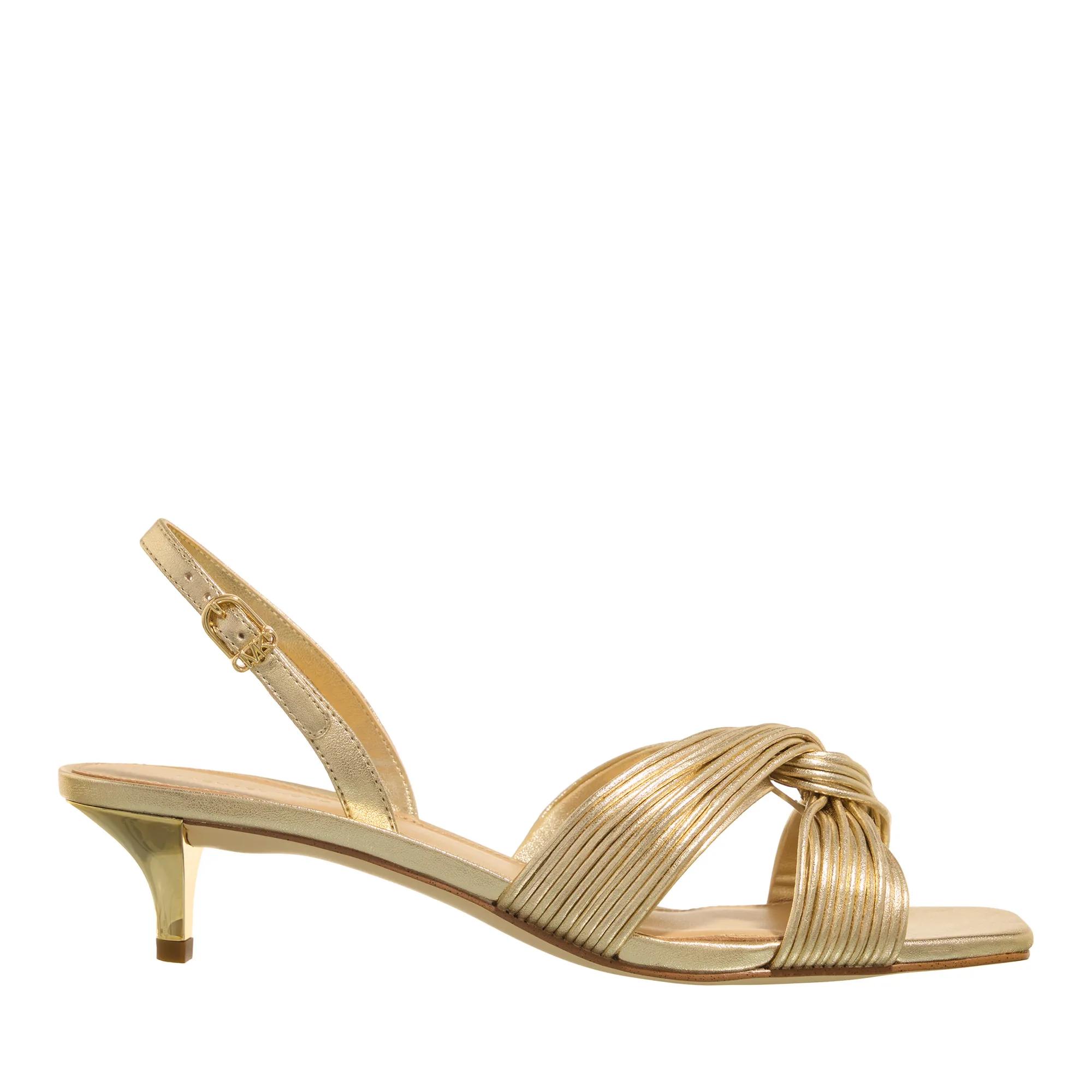 Michael Kors Sandalen - Alessia Kitten Sandal in goud