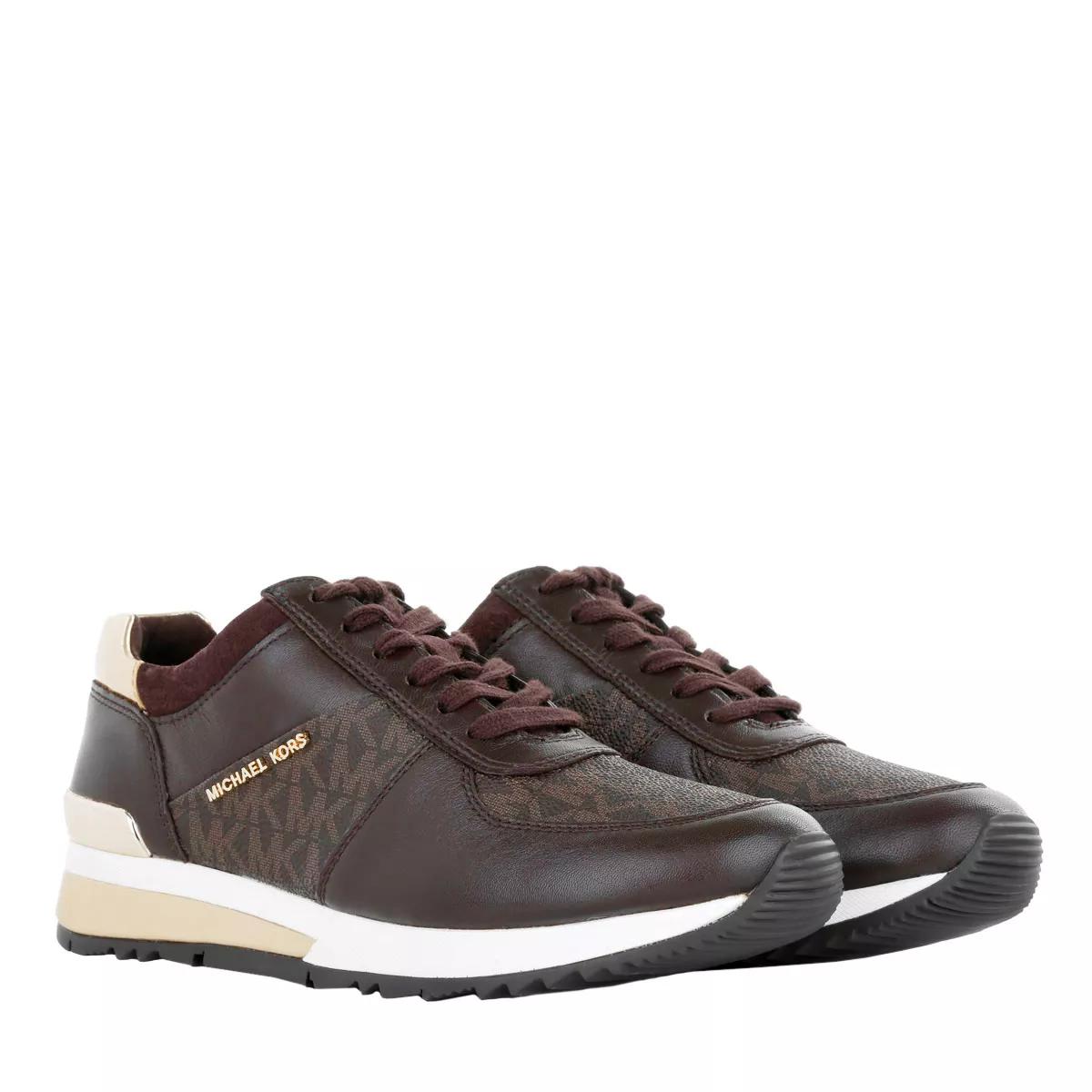 Michael Kors Sneakers - Allie Wrap Trainer in bruin