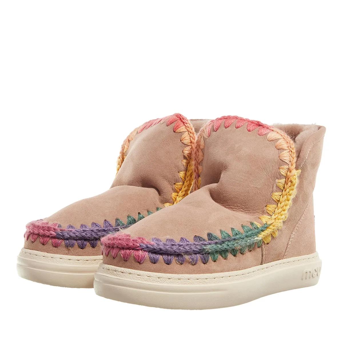 Mou Boots & laarzen - Eskimo Sneaker Bold Rainbow St in bruin