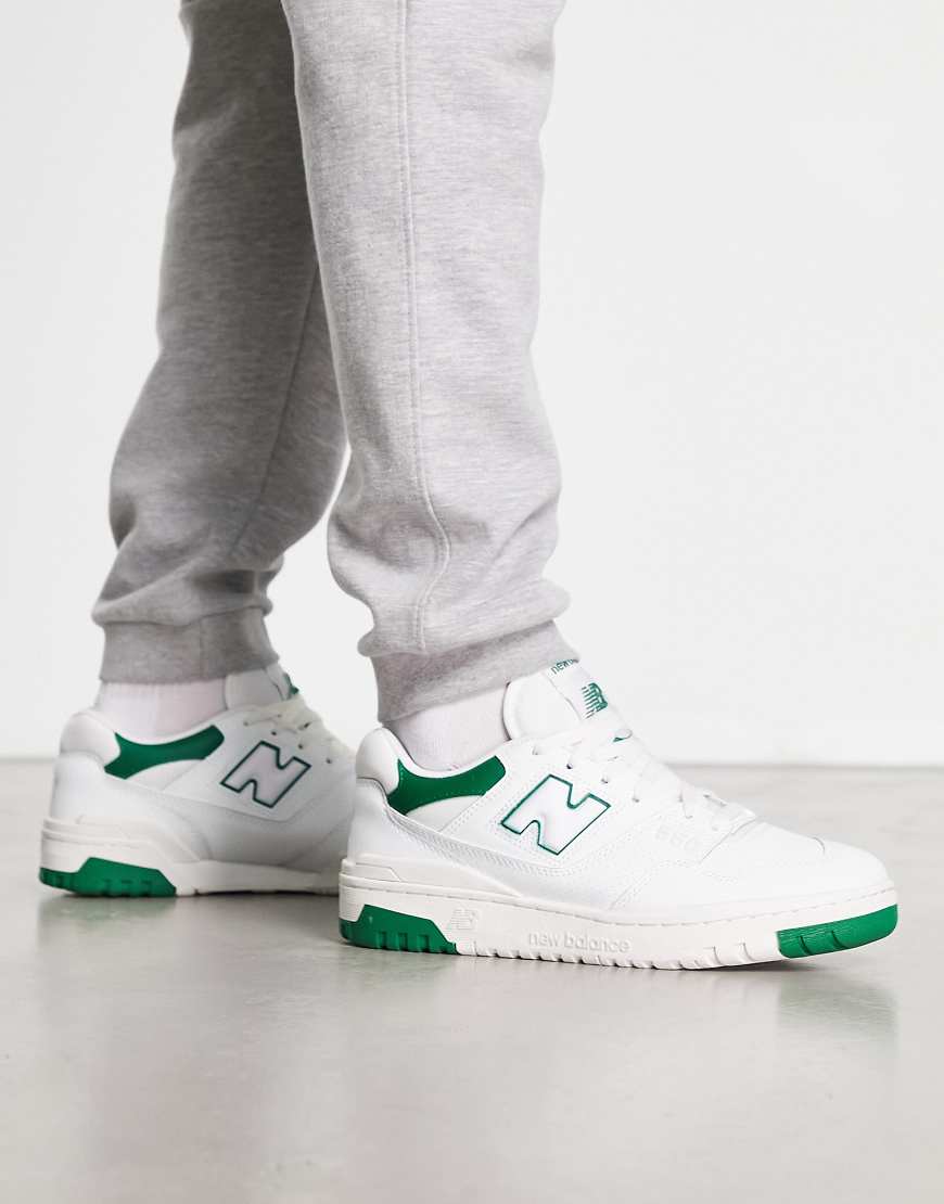 New Balance - 550 - Sneaker in Weiß und Grün