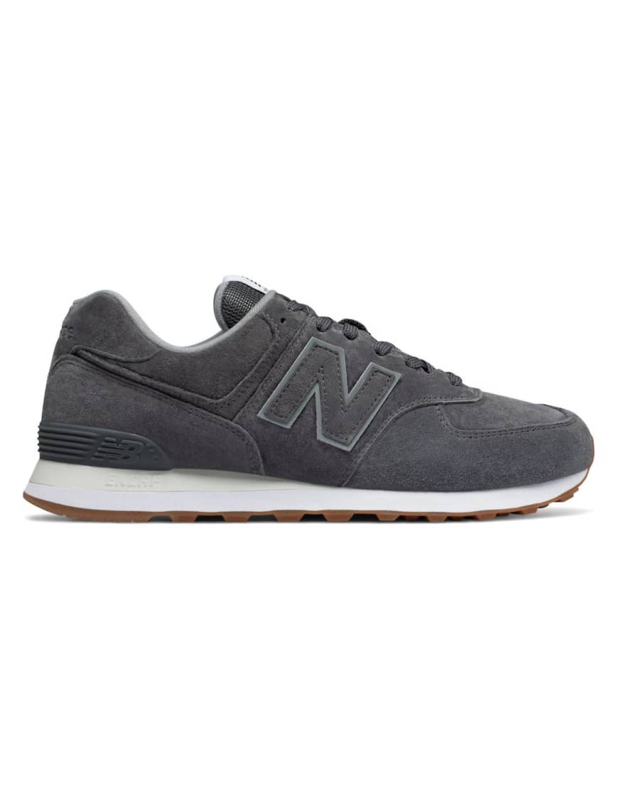 New Balance - 574 - Sneaker in Castlerock-Grau