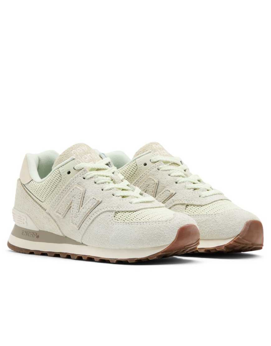 New Balance - 574 - Sneaker in Mineral-Grau