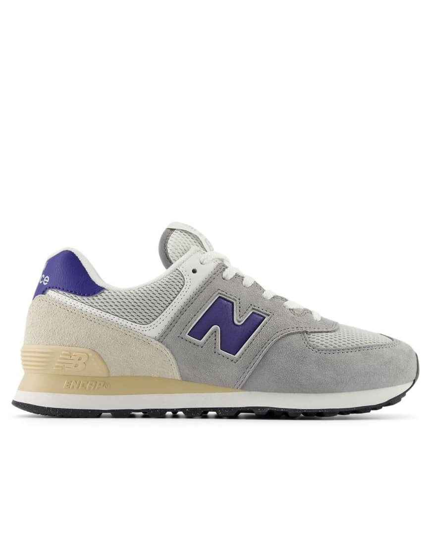 New Balance - 574 - Sneaker in Schiefergrau