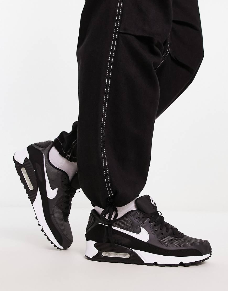 Nike - Air Max 90 Recraft - Sneaker in Schwarz/Grau