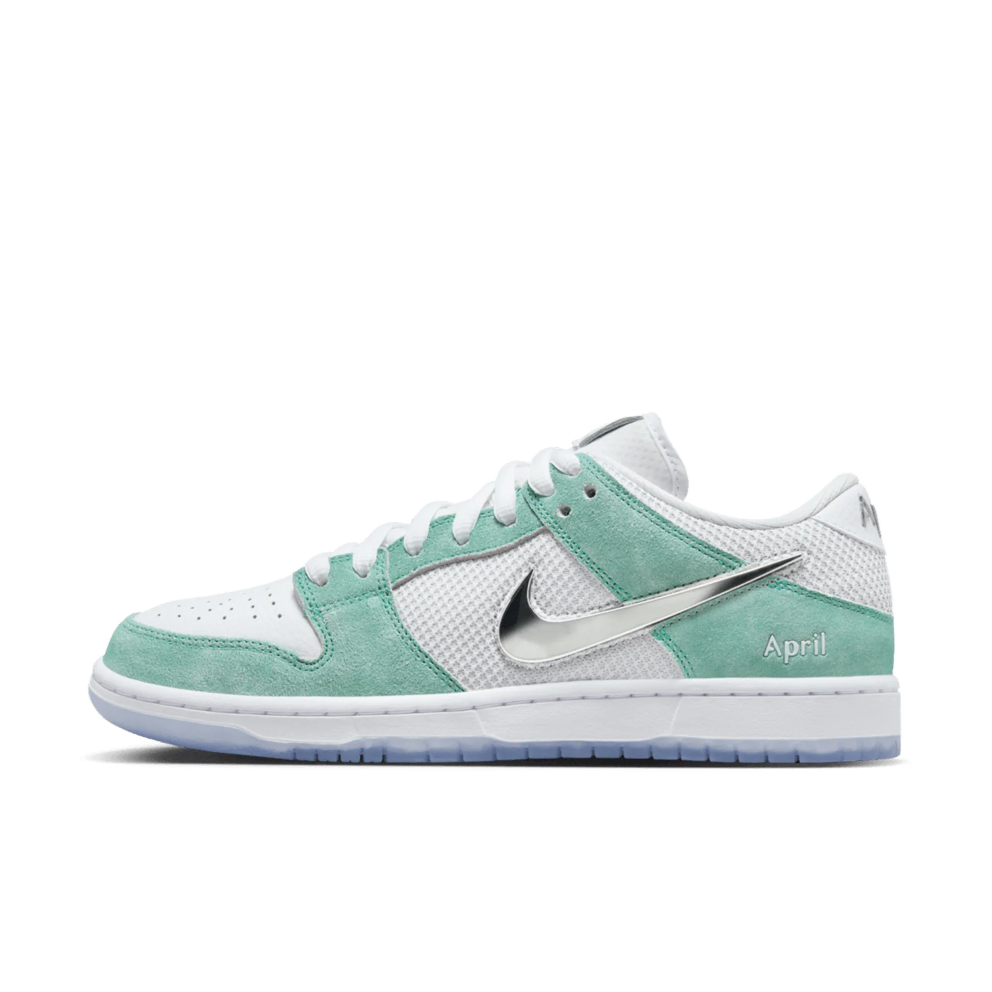 Nike Dunk low sb turbo green x april skateboards