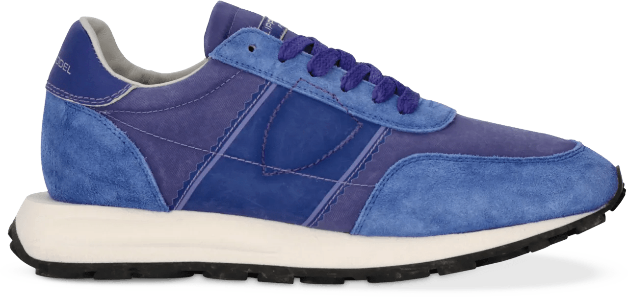 Philippe Model Low-Top Sneakers - Baskets Tour Low bleu Violet vintage Philippe Mode in meerkleurig