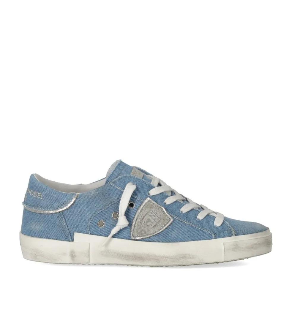 Philippe Model Low-Top Sneakers - Dames Prsx Sneaker Blauw in blauw