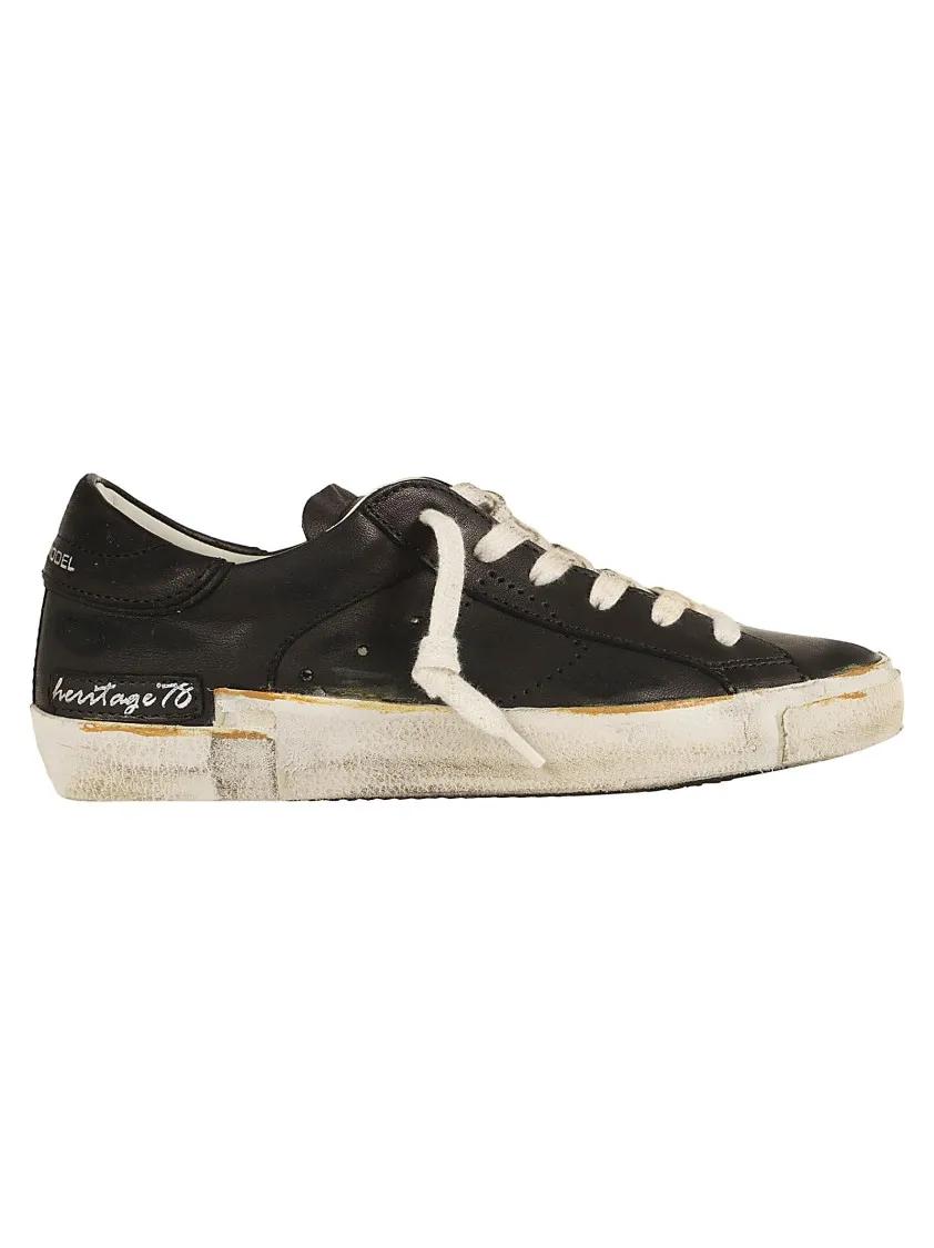 Philippe Model Low-Top Sneakers - Prsx Low Sneaker in zwart