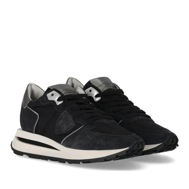 Philippe Model Low-Top Sneakers - Tropez Haute Low Mondial Black Sneaker in zwart
