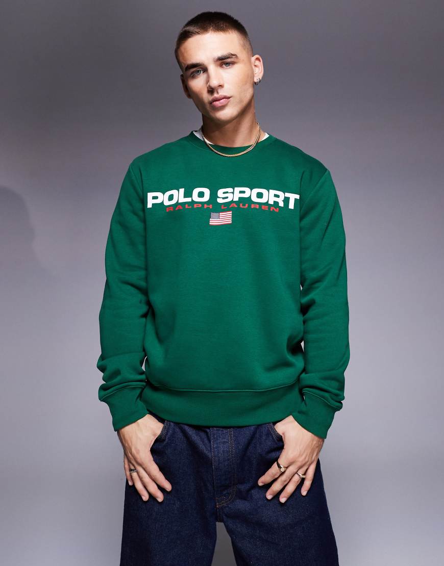 Polo Ralph Lauren - Sport Capsule - Sweatshirt in Grün
