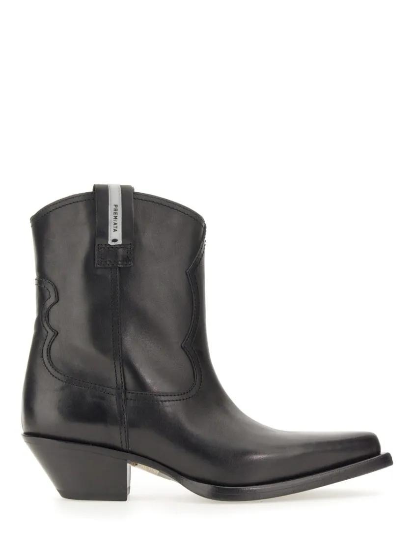 Premiata Boots - Texanese Boot in zwart