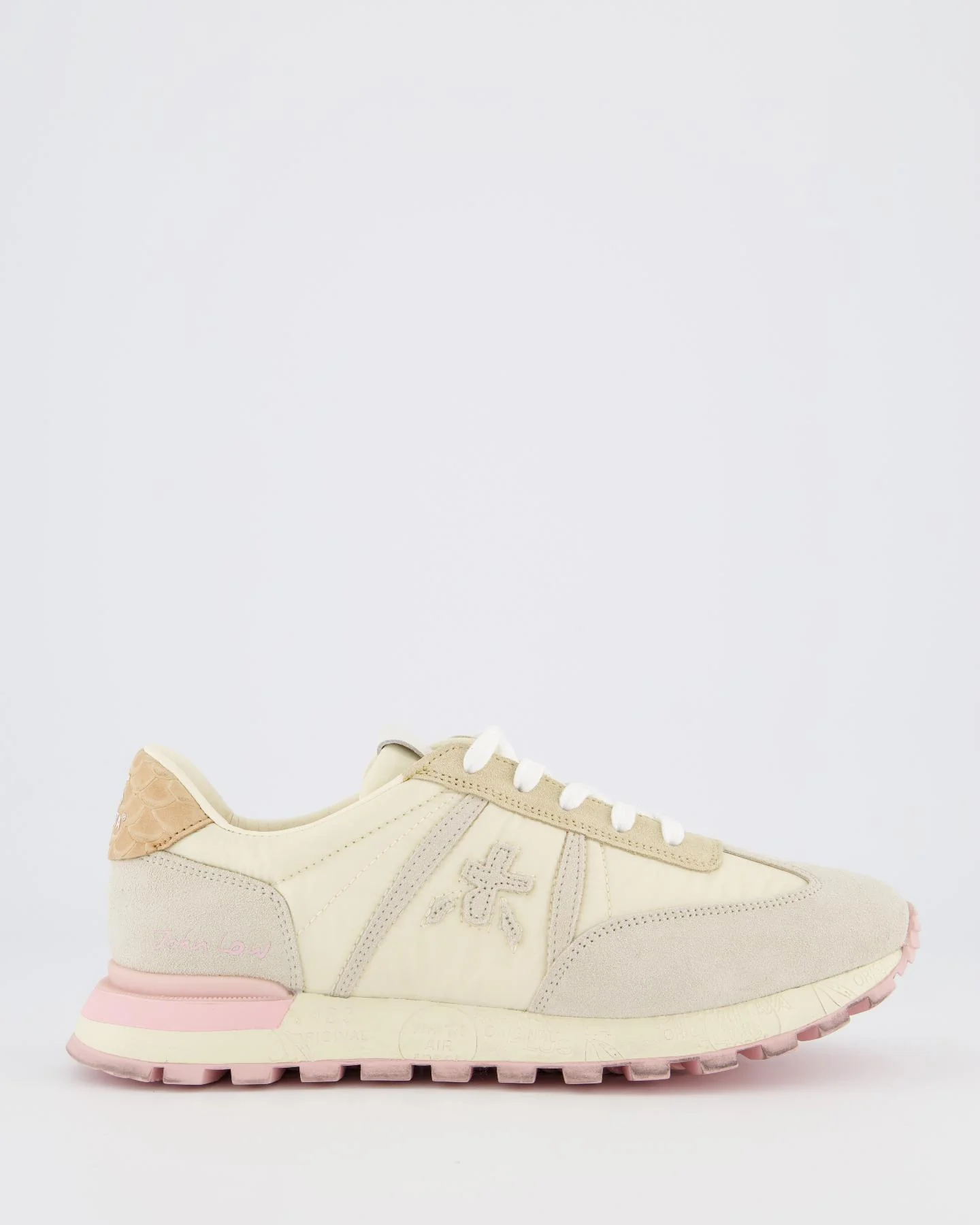 Premiata Dames john low d sneaker /roze