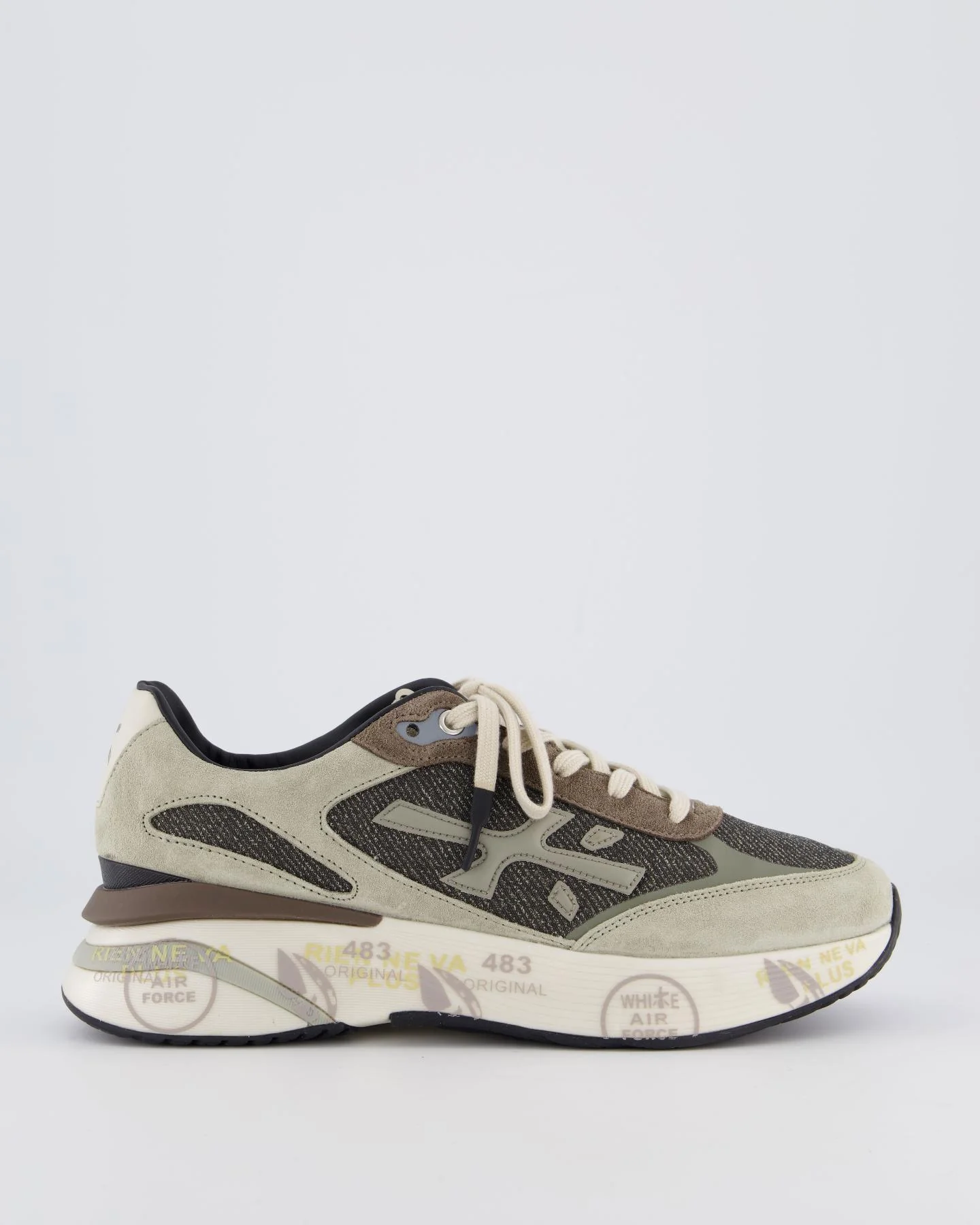 Premiata Heren moerun sneaker /bruin
