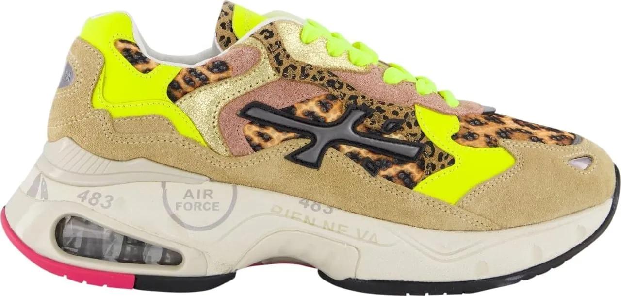 Premiata Low-Top Sneakers - Dames Sharkyd in beige
