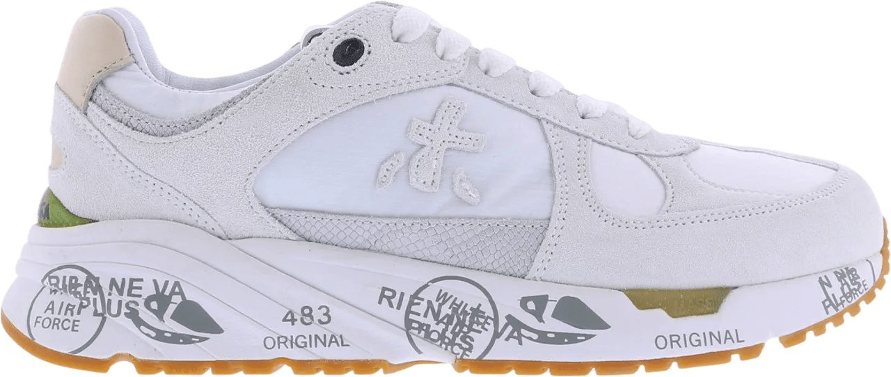 Premiata Low-Top Sneakers - Sneakers White in wit