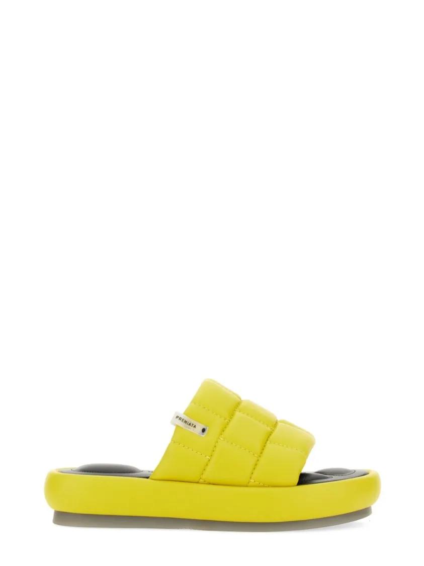 Premiata Sandalen - Nappa Sandal in geel