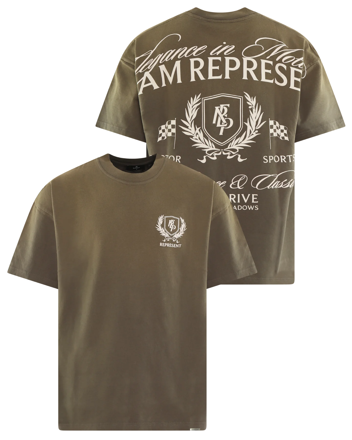 Represent Heren crest t-shirt