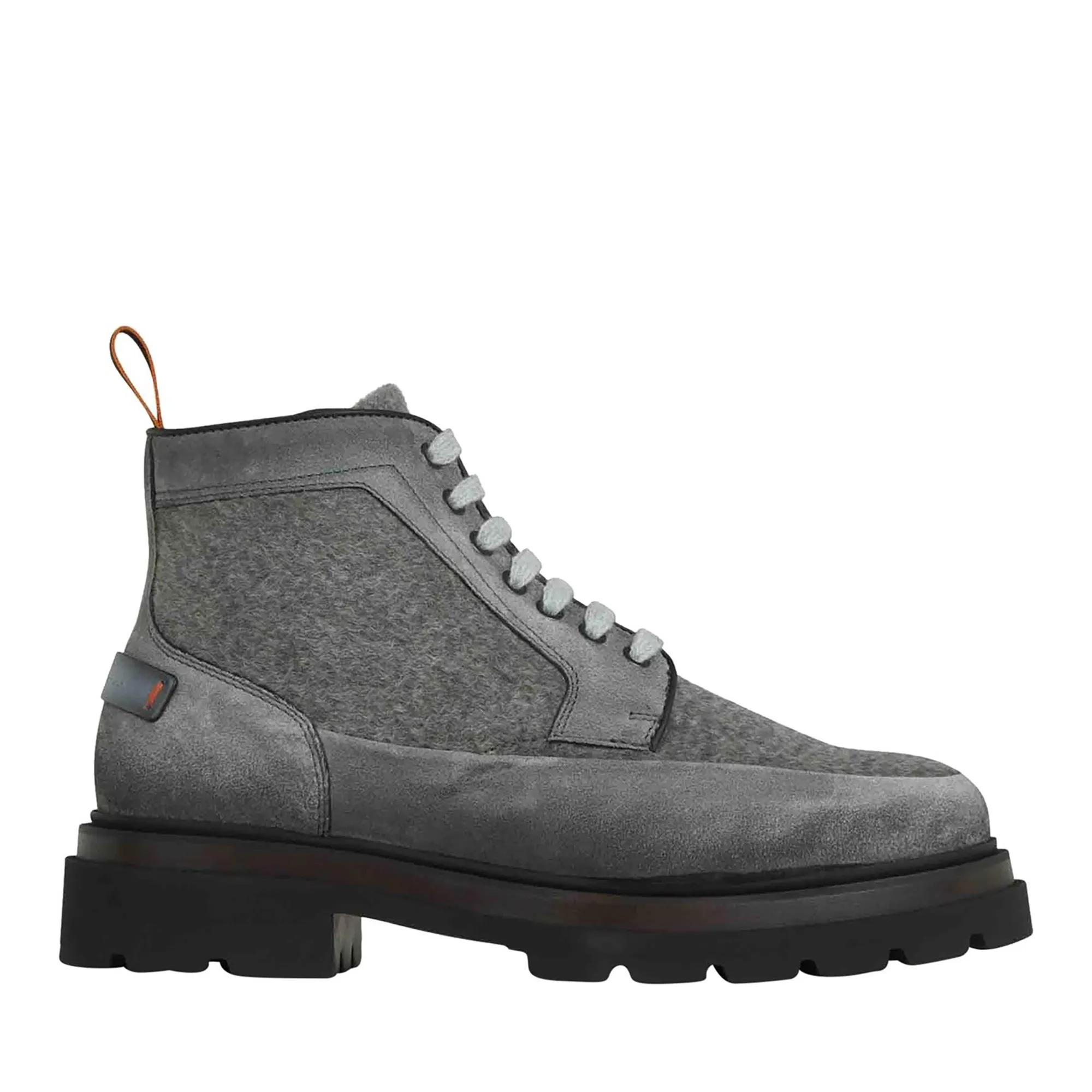 Santoni Boots - Develop Suede Boots in meerkleurig